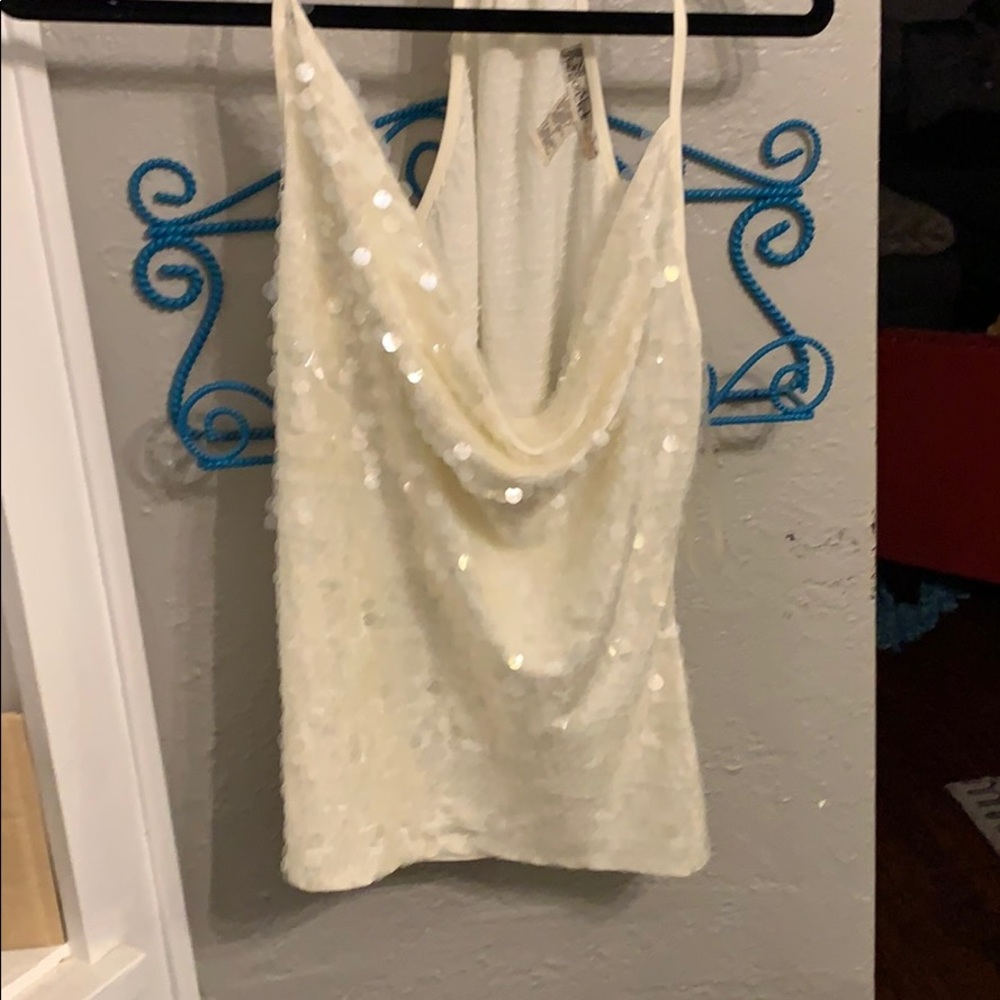 Excellent flirty Onever sparkle Tank top
